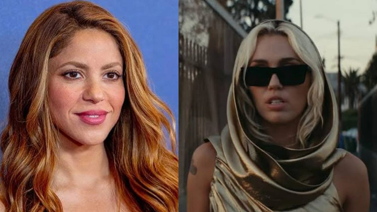<div class="paragraphs"><p>Miley Cyrus and Shakira recently released their songs, 'Flowers' and 'Out of Your League.'</p></div>