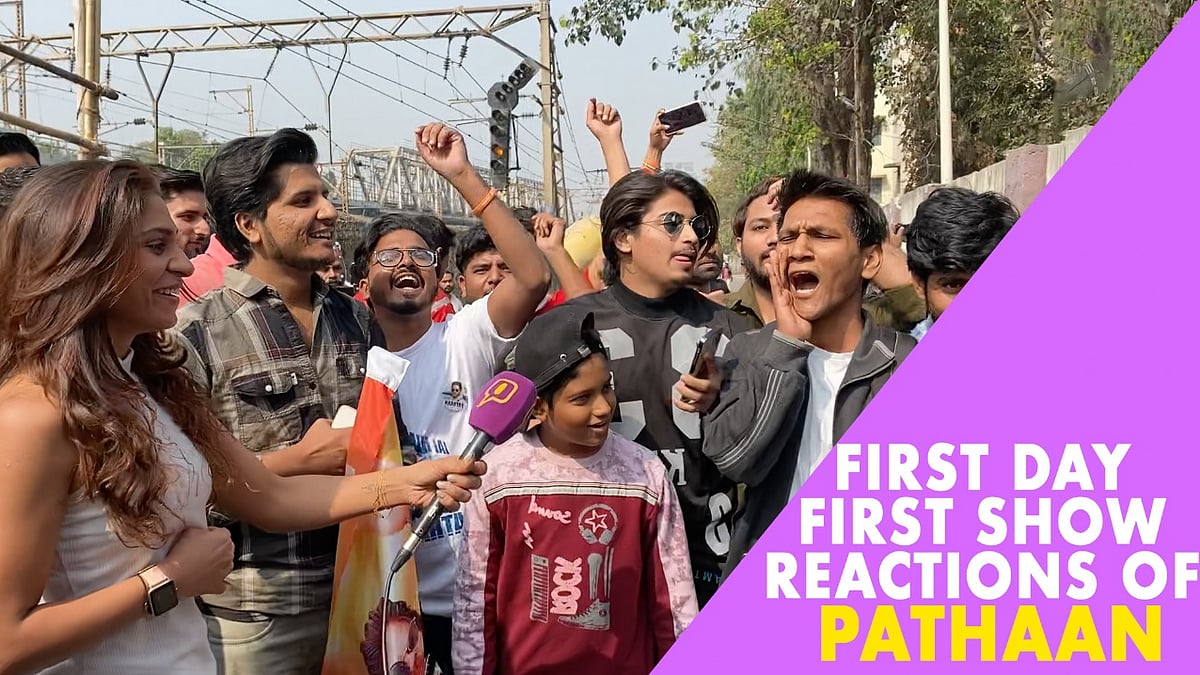 <div class="paragraphs"><p>Here's what fans are saying about Shah Rukh Khan-starrer Pathaan.</p></div>