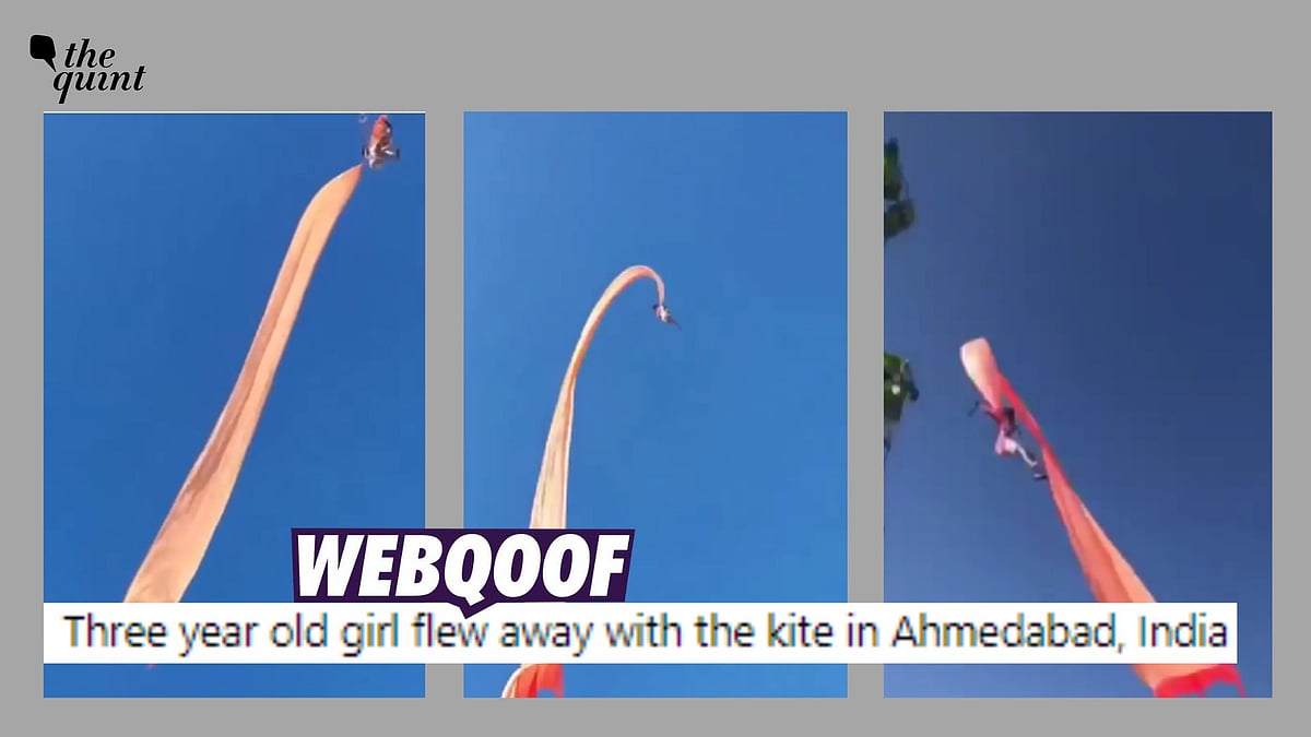 <div class="paragraphs"><p>Fact-Check | The video of a child being lofted in the sky by a kite is old and from Taiwan.</p></div>