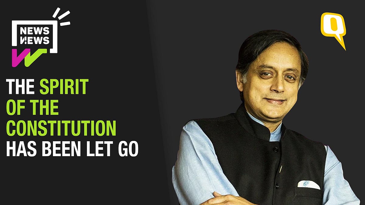<div class="paragraphs"><p>Shashi Tharoor in conversation with The Quint</p></div>