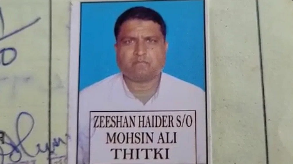 <div class="paragraphs"><p>Zeeshan Haidar was allegedly killed on the suspicion of being a cattle smuggler in September 2021. </p></div>