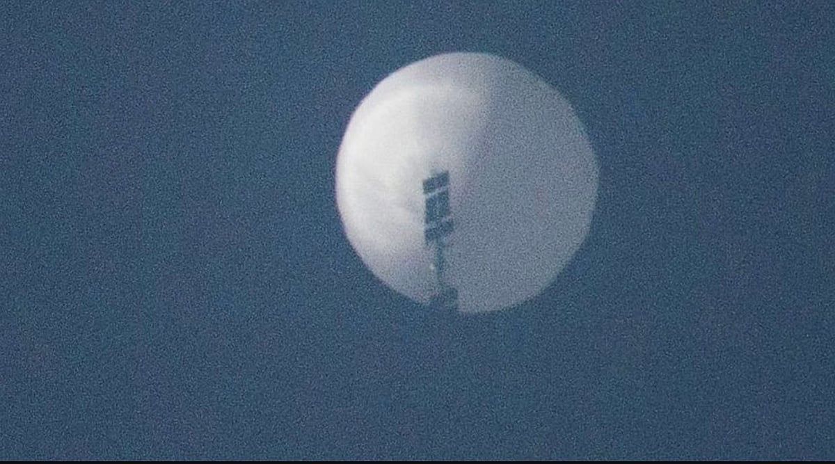 <div class="paragraphs"><p>The <a href="https://www.thequint.com/topic/us">United States (US)</a> military&nbsp;<a href="https://www.thequint.com/news/world/us-shoots-down-chinese-spy-balloon-f22-fighter-jets-joe-biden">shot down</a>&nbsp;what US officials called a <a href="https://www.thequint.com/topic/china">Chinese</a> surveillance balloon off the coast of South Carolina on 4 February, 2023.</p></div>