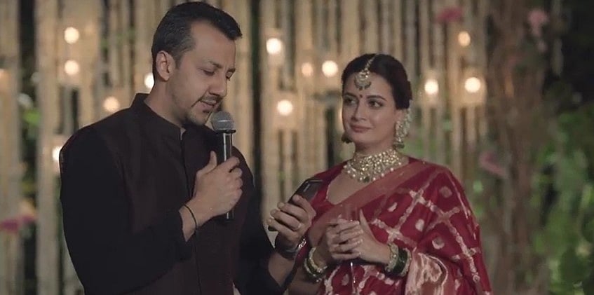 <div class="paragraphs"><p>Dia Mirza and Vaibhav Rekhi tied the knot on 15 February 2021.</p></div>