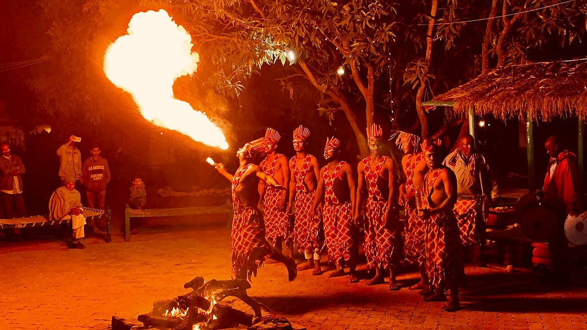 <div class="paragraphs"><p>Members of the Siddi community performing in Gujarat.&nbsp;</p></div>