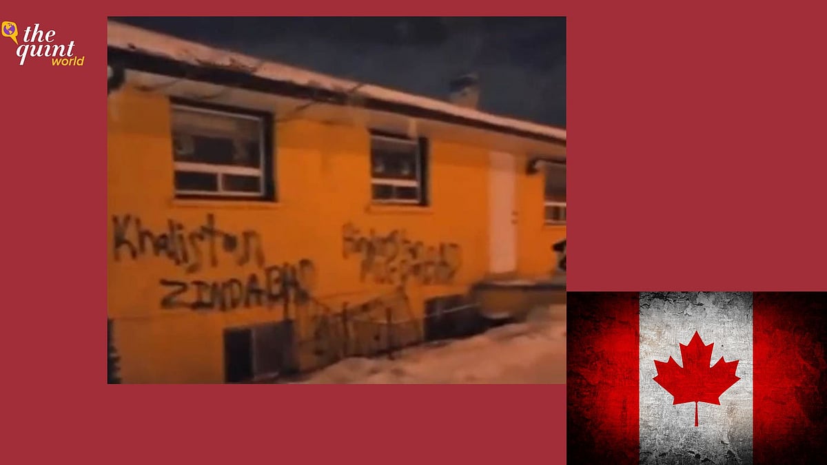 <div class="paragraphs"><p>Gauri Shankar Mandir in Brampton was defaced with graffiti.&nbsp; </p></div>