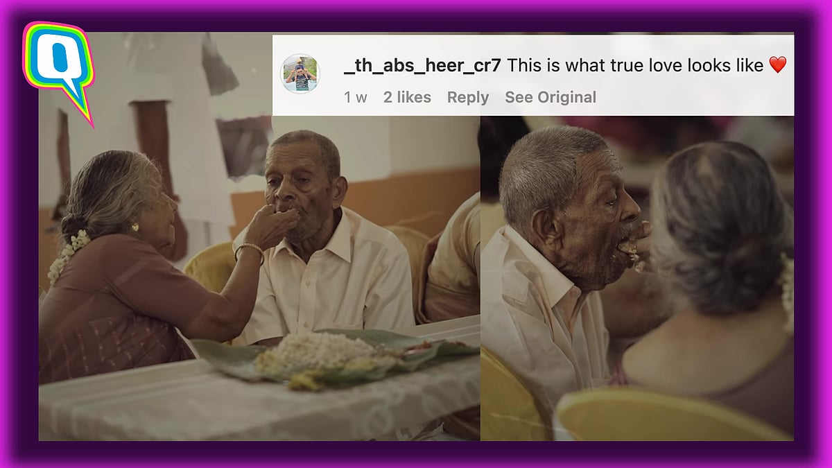 <div class="paragraphs"><p>Viral video of elderly couple is wholesome&nbsp;</p></div>