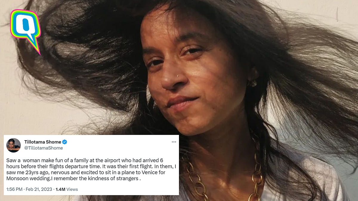<div class="paragraphs"><p>Tilottoma Shome's Viral Tweet Makes Netizens Recall Their First Ever Flights</p></div>