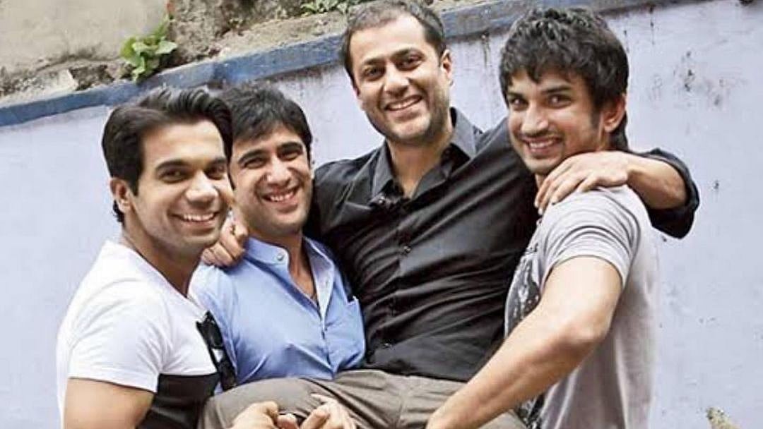 <div class="paragraphs"><p>A behind-the-scenes photo from the sets of<em> Kai Po Che!.</em></p></div>