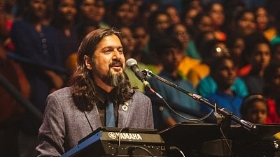 Grammy Award-winning Indian musician and environmentalist Ricky Kej.