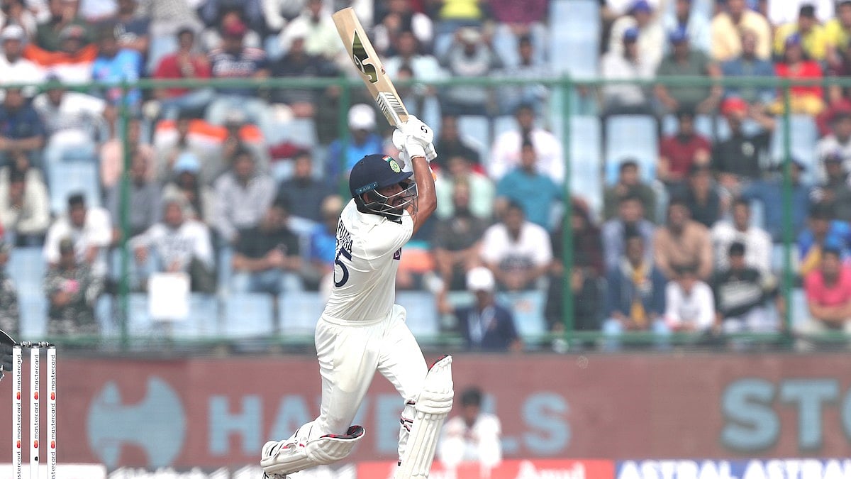 <div class="paragraphs"><p>India beat Australia by 6 wickets in the second Test played at the Arun Jaitley Stadium in New Delhi.</p></div>