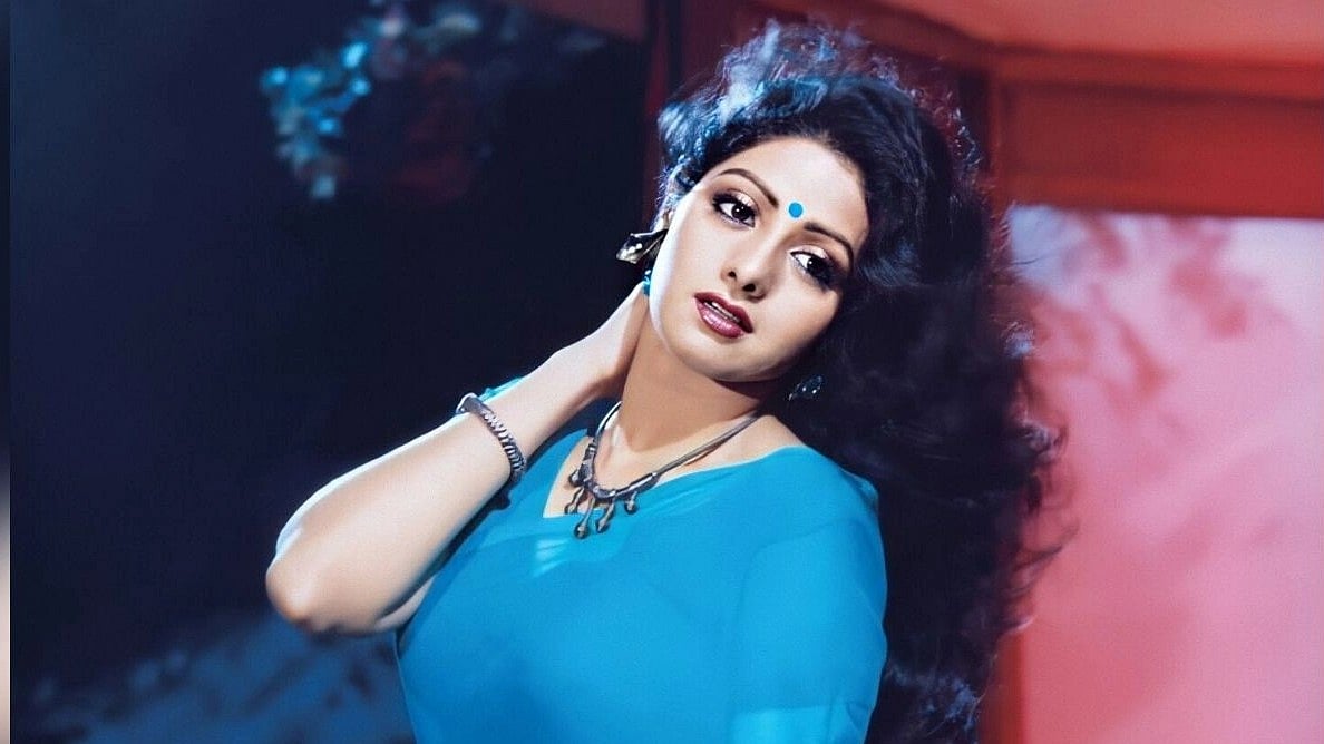 Sridevi in a still from <i>Mr India</i>
