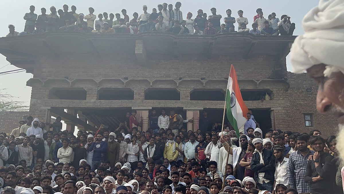 <div class="paragraphs"><p>The villagers gathered to mourn and protest, demanding justice for Junaid and Nasir.</p></div>