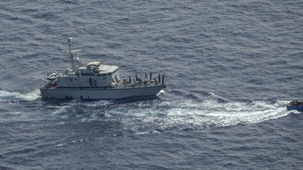 <div class="paragraphs"><p>About 40 migrants drowned near Italy’s southern coast after their boat “wrecked off."</p></div>