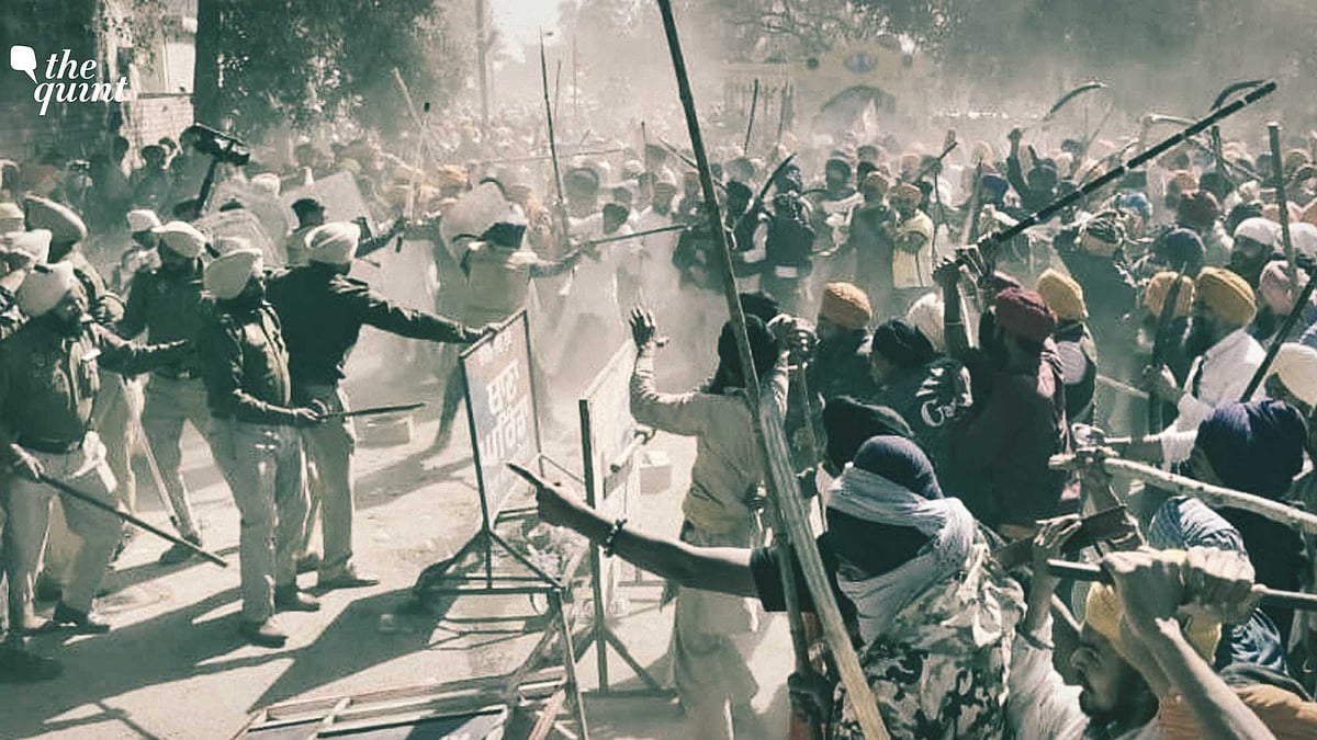 <div class="paragraphs"><p>(A clash took place between supporters of Amritpal Singh and the police in Ajnala near Amritsar)</p></div>