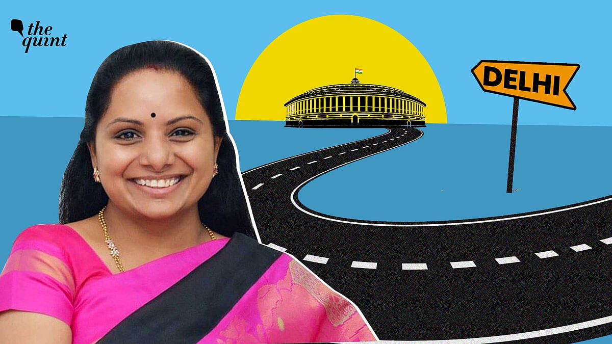 <div class="paragraphs"><p>K Kavitha is the daughter of Telangana Chief Minister K Chandrashekar Rao.&nbsp;</p></div>