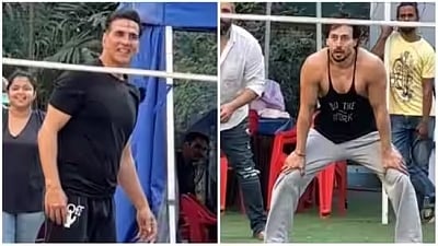 <div class="paragraphs"><p>Akshay Kumar says he is inspired by Chote Miyan Tiger Shroff.</p></div>