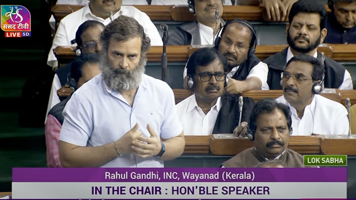 <div class="paragraphs"><p>Rahul Gandhi in Parliament. </p></div>