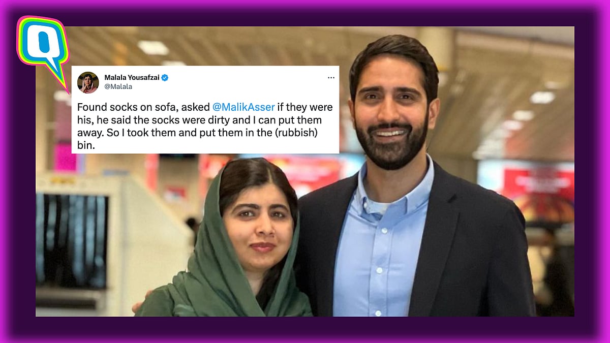 <div class="paragraphs"><p>Malala with her husband Asser Malik</p></div>