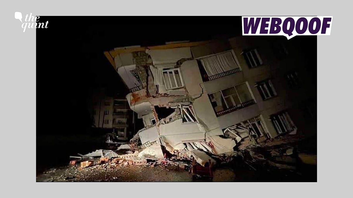 <div class="paragraphs"><p>The photo dates back to February 2023 and is not related to the recent tremors felt in parts of northern India on 21 March.</p></div>