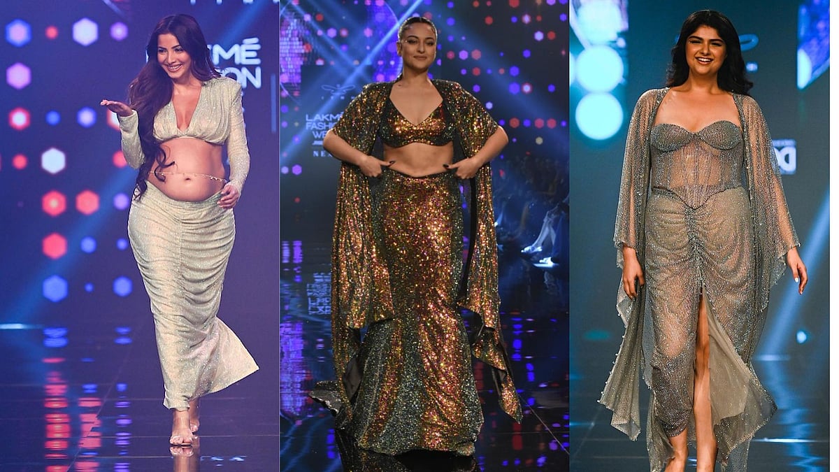 <div class="paragraphs"><p> Sonakshi Sinha, Anshula Kapoor Dazzle In Mohit Rai's Designs at LFW</p></div>