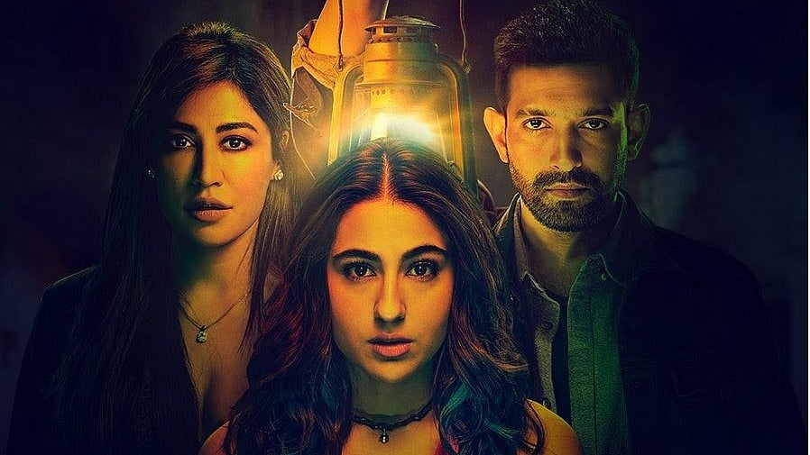 <div class="paragraphs"><p>Chitrangda Singh, Vikrant Massey, and Sara Ali Khan in a poster for <em>Gaslight.</em></p></div>