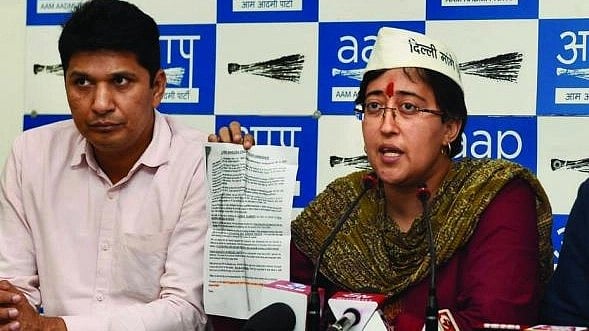 <div class="paragraphs"><p>Aam Aadmi Party (AAP) Ministers Saurabh Bharadwaj and Atishi Marlena </p></div>