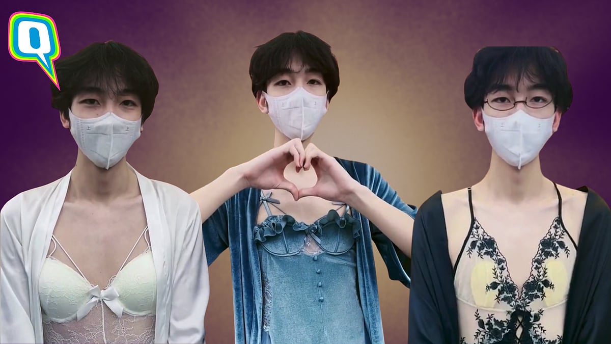 <div class="paragraphs"><p>Men Flaunt Women's Lingerie As China Bans Female Lingerie Models</p></div>