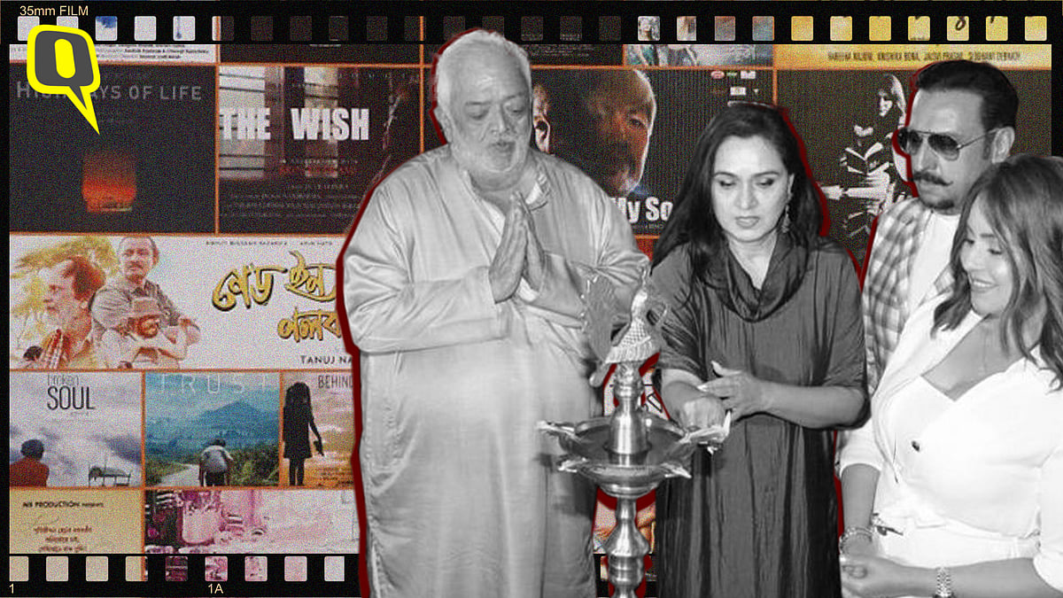 <div class="paragraphs"><p>Padmini Kolhapure, Gulshan Grover, and Mahima Chaudhry at the recently concluded North East Film Festival in Mumbai.</p></div>