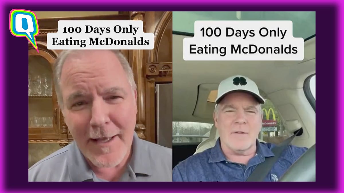 <div class="paragraphs"><p>Kevin Maginnis is on a 100-day challenge to lose weight by only eating 'McDonald's'.</p></div>