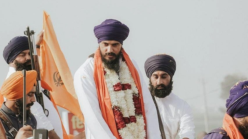 <div class="paragraphs"><p>File Image: Waris Punjab De chief Amritpal Singh.</p></div>