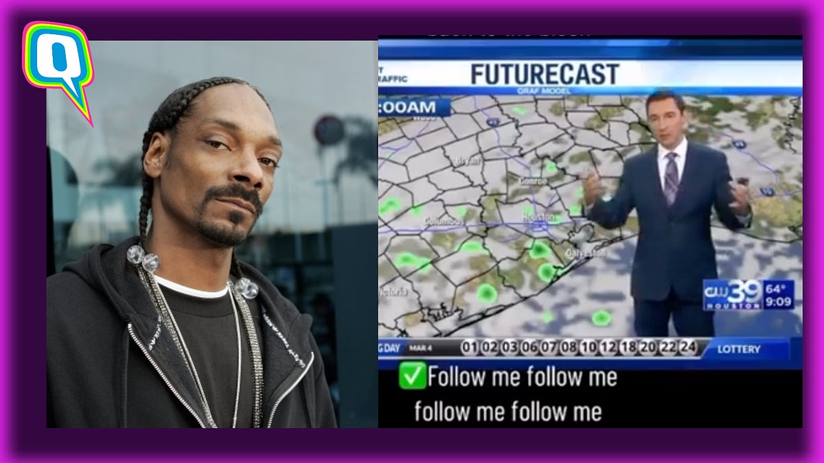 <div class="paragraphs"><p>Adam Krueger, a Chief Meteorologist sneaked in Snoop Dogg lyrics in his weather report. </p></div>