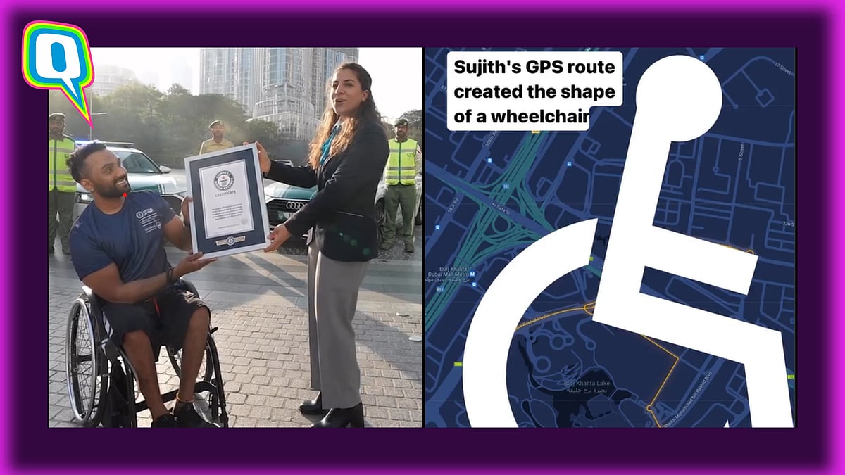 <div class="paragraphs"><p>Wheelchair-Bound Man Sets Guinness World Record For Largest GPS Drawing</p></div>