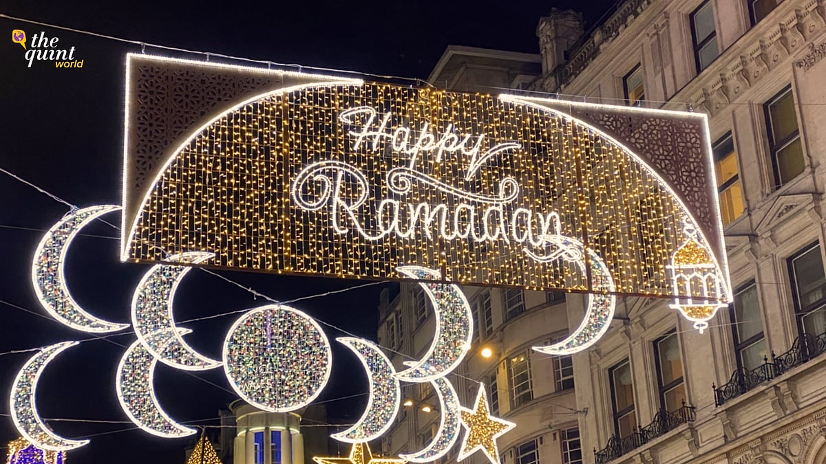 <div class="paragraphs"><p>The installation features different phases of the moon, stars, and Islamic lanterns and will be on display for the entirety of the Islamic holy month. </p></div>