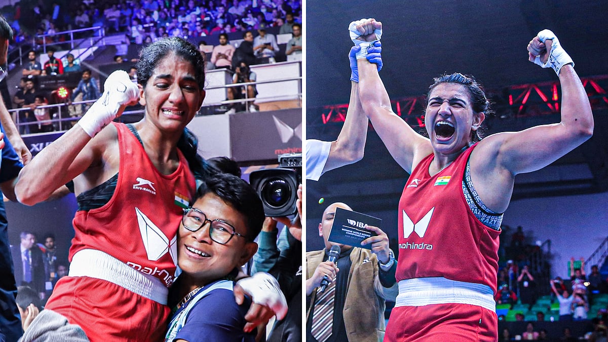 <div class="paragraphs"><p>India is in contention for two more gold medals at the 2023 Boxing World Championships, on Sunday.</p></div>