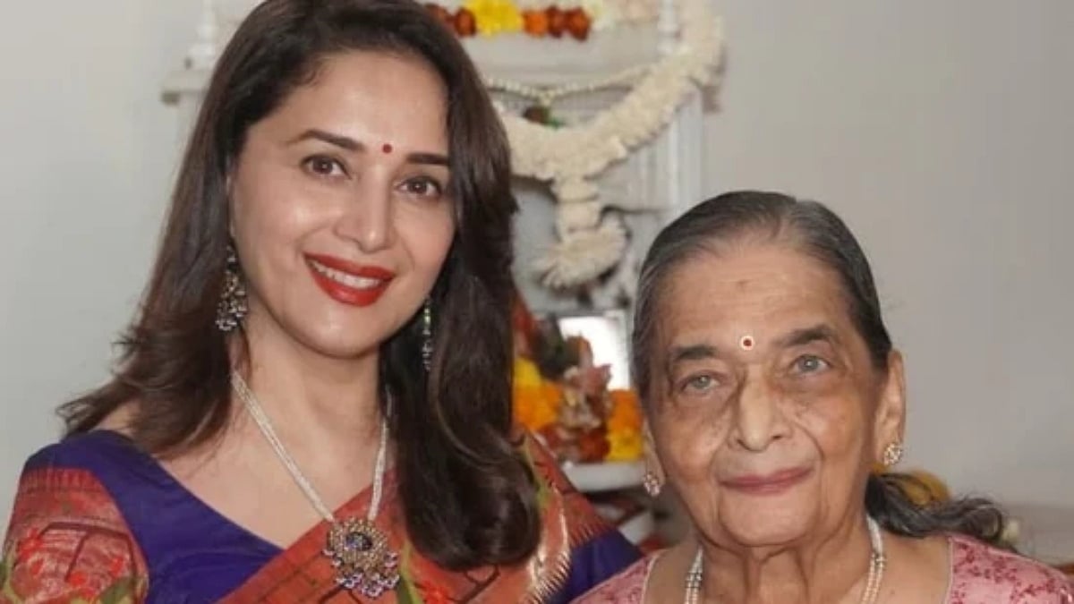 <div class="paragraphs"><p>Madhuri Dixit's Mother Snehalata Dixit Passes Away At 91</p></div>