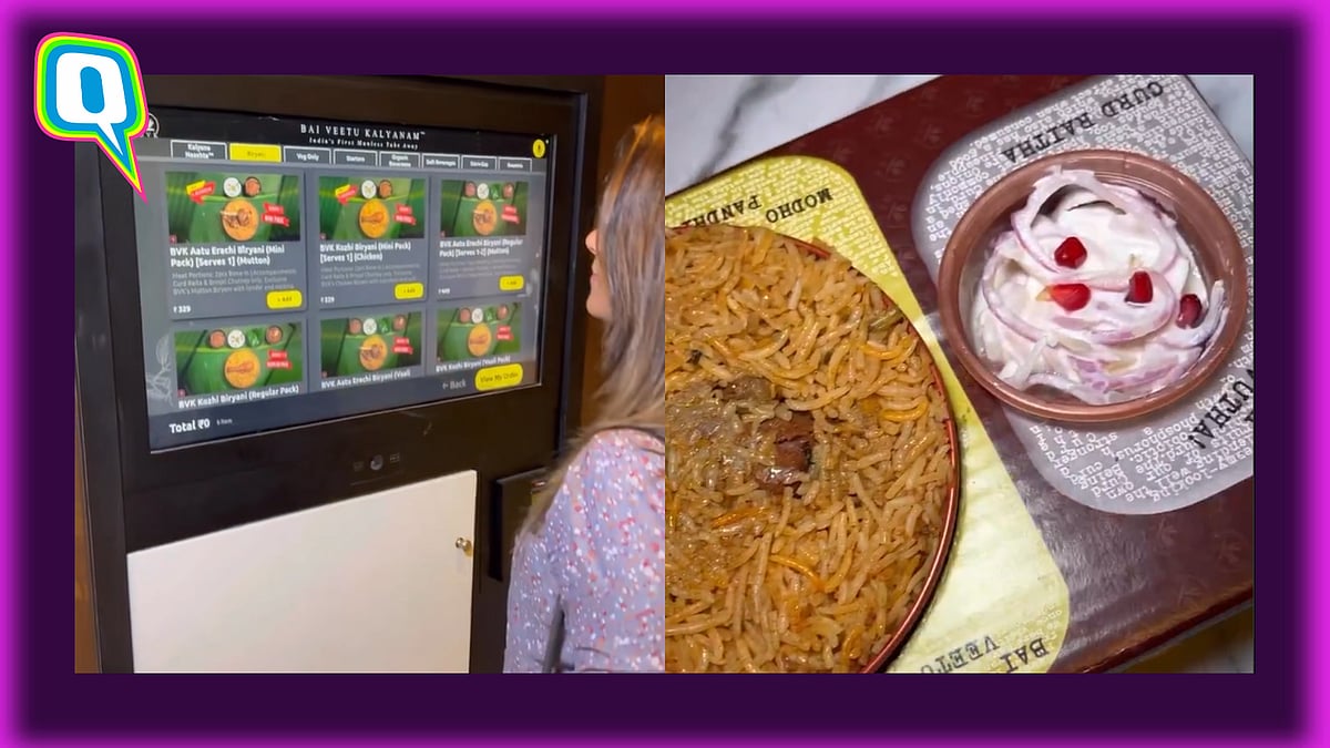<div class="paragraphs"><p>Netizens In Awe Of Chennai Startup Launching India's First Biryani Dispenser </p></div>