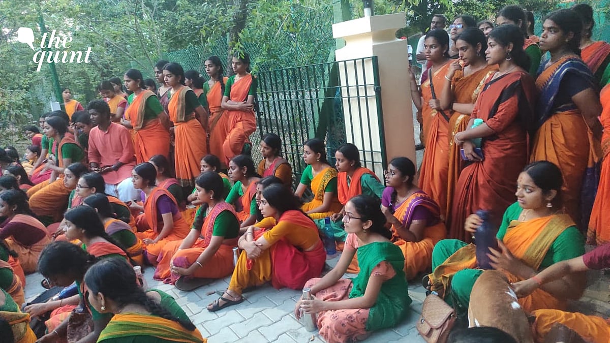 <div class="paragraphs"><p>While the institute's director Revathi Ramachandran has verbally promised to take action against the accused, the students told <strong>The Quint</strong> that they "will not move until they get a written statement."</p></div>