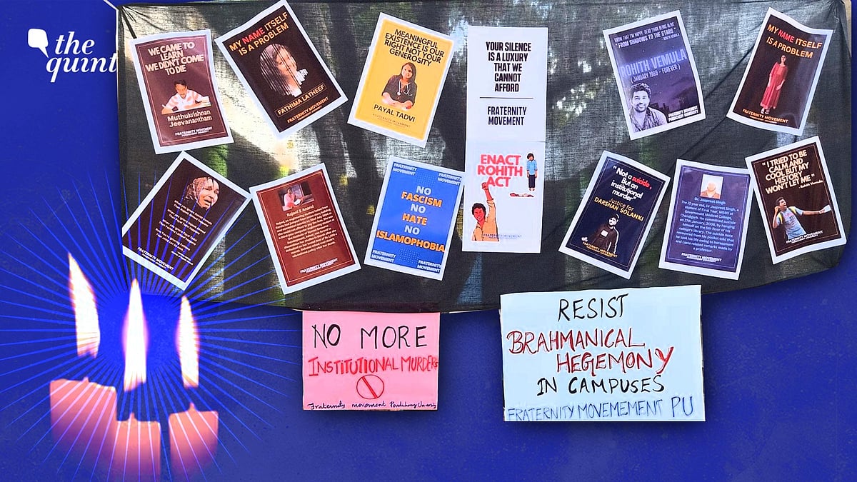 <div class="paragraphs"><p>"Even though all DBA students suffer due to the anti-reservation sentiment that is prevalent and face the humiliation that comes with it, it is magnified for Dalit and Adivasi students," a Bahujan IIT student writes for The Quint.</p></div>
