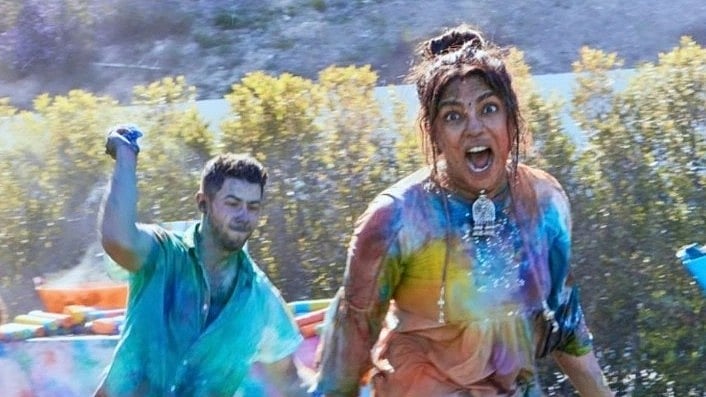 <div class="paragraphs"><p>Priyanka Chopra & Nick Jonas Celebrate Holi </p></div>