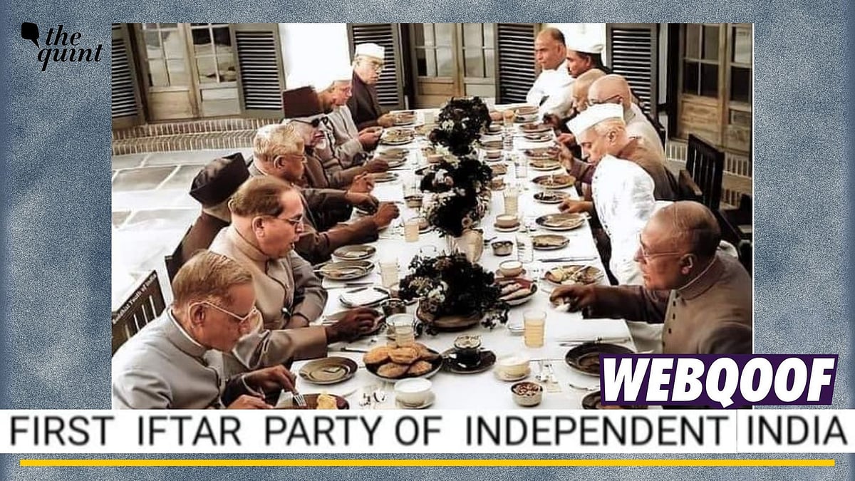 <div class="paragraphs"><p>Fact-check: An old picture of Indian politicians having a meal together at a luncheon organised by Sardar Patel is going viral with a false claim that it shows an iftar party.</p></div>