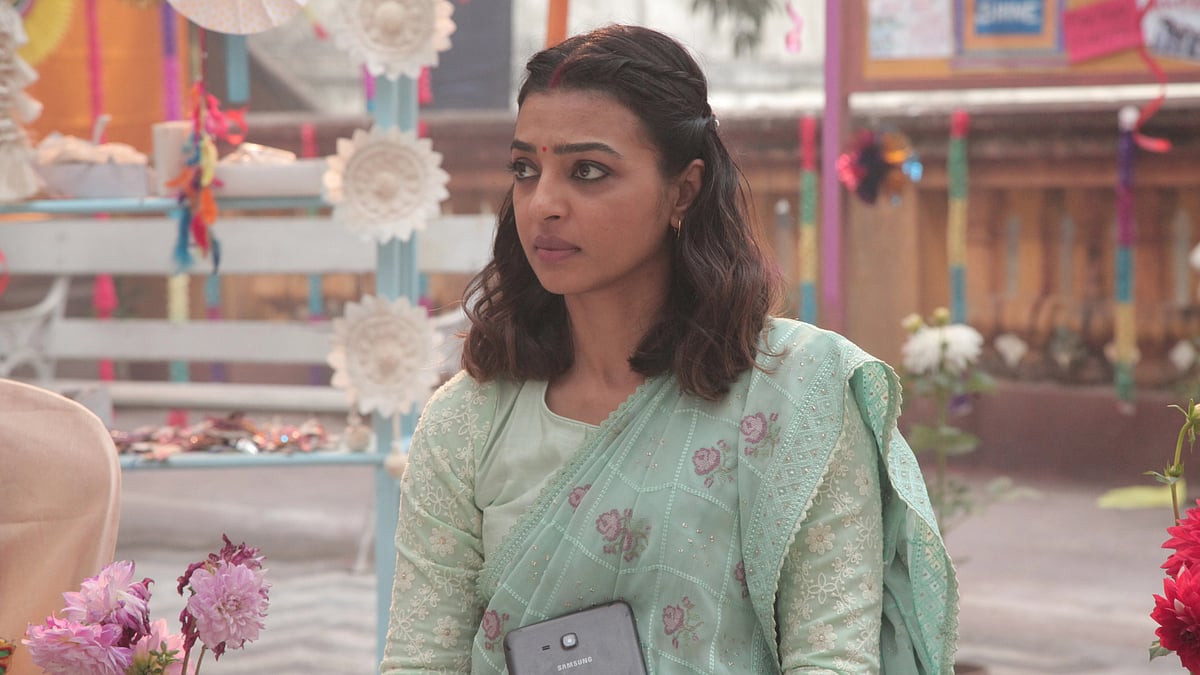 <div class="paragraphs"><p>Radhika Apte in and as<em> Mrs Undercover.</em></p></div>