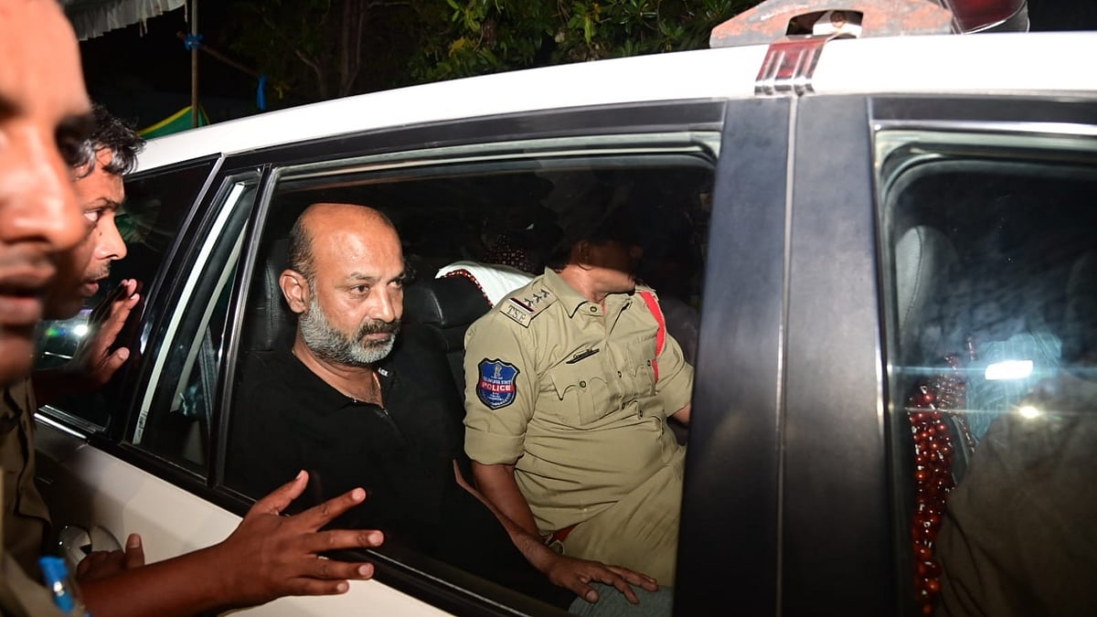 <div class="paragraphs"><p>Telangana BJP President Bandi Sanjay Kumar is accused of having conspired to copy and leak the SSC Hindi question paper.</p></div>