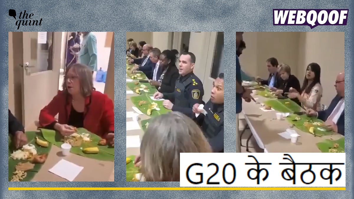 <div class="paragraphs"><p>Fact-check: This old video is from Canada and does not show foreign ministers having Indian cuisine at the G20 Summit meeting held in India.</p></div>