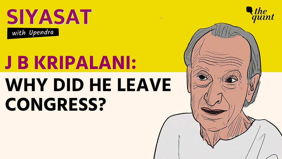 <div class="paragraphs"><p>In this episode of Siyasat, Upendra talks about J B Kripalani.</p></div>