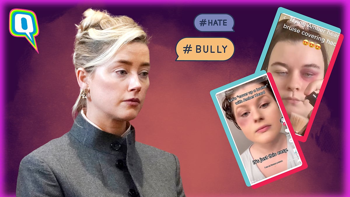 <div class="paragraphs"><p>Many people on TikTok re-created and enacted Amber Heard's domestic abuse claims in 'Bruise Makeup' videos</p></div>
