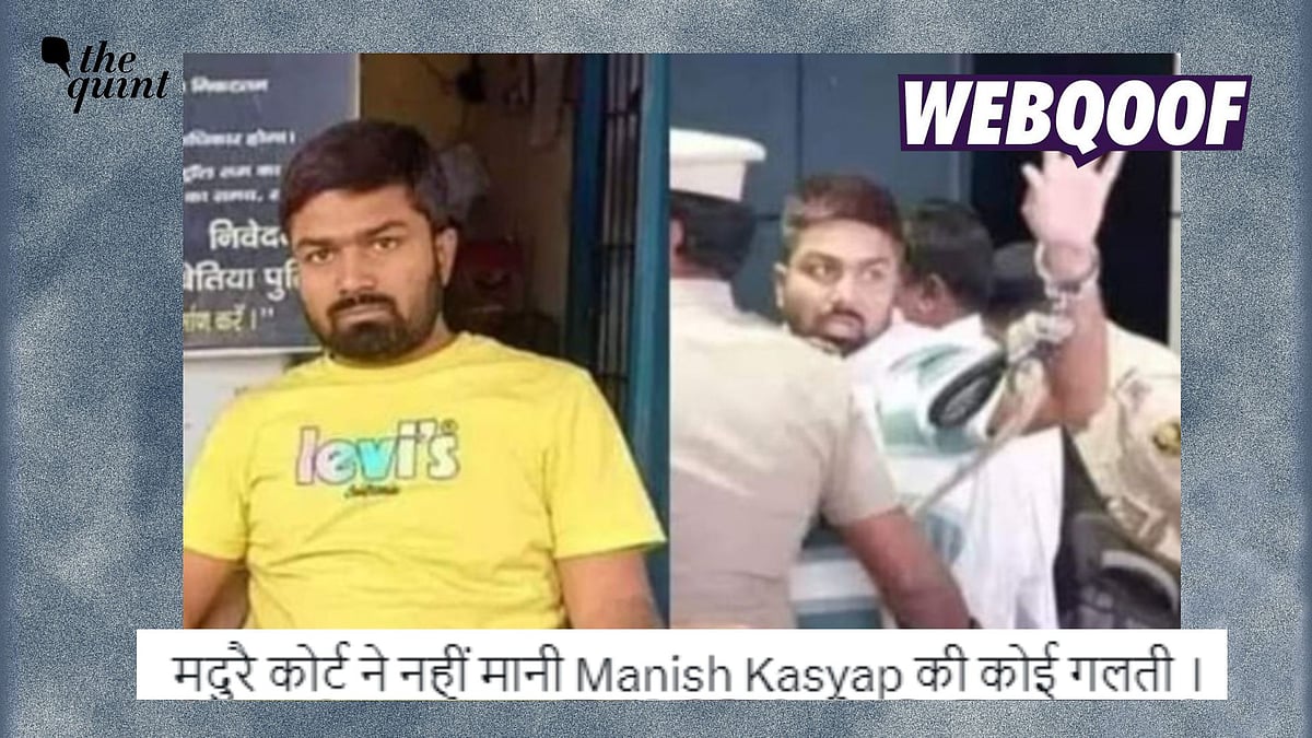 <div class="paragraphs"><p>Fact-Check | The viral stating that the Madurai court has given a clean chit to YouTuber Manish Kashyap is false.</p></div>