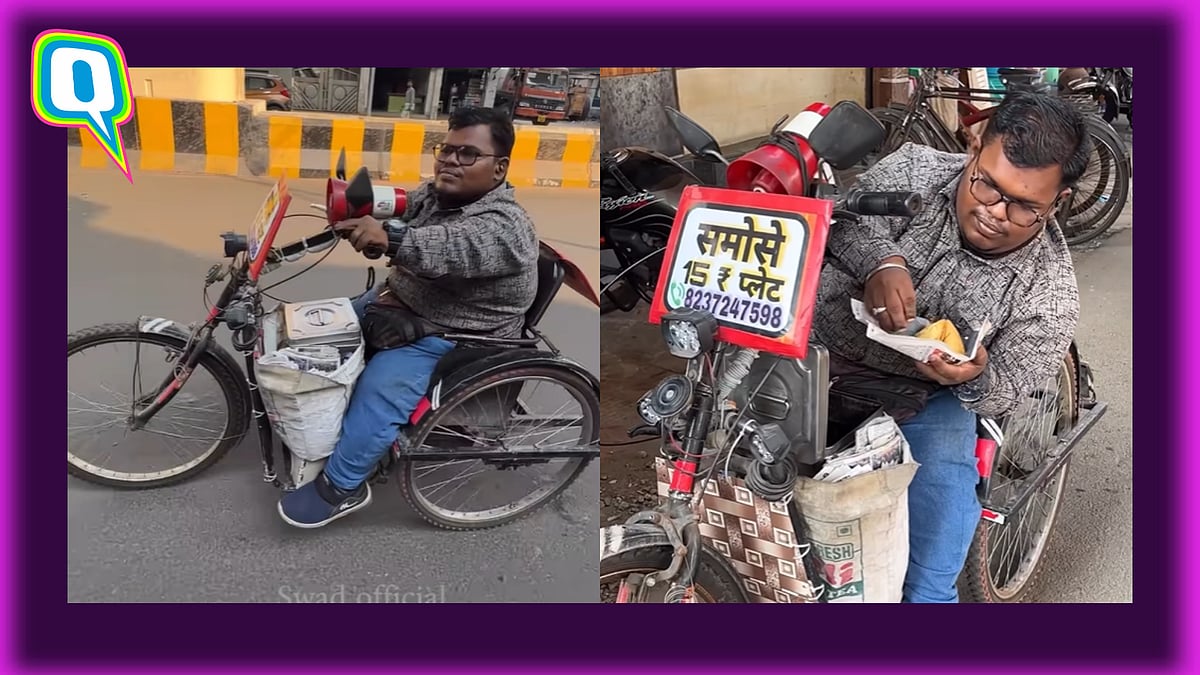 <div class="paragraphs"><p>Disabled IAS Aspirant Sells Samosas To Fund His Education; Netizens Laud Him</p></div>