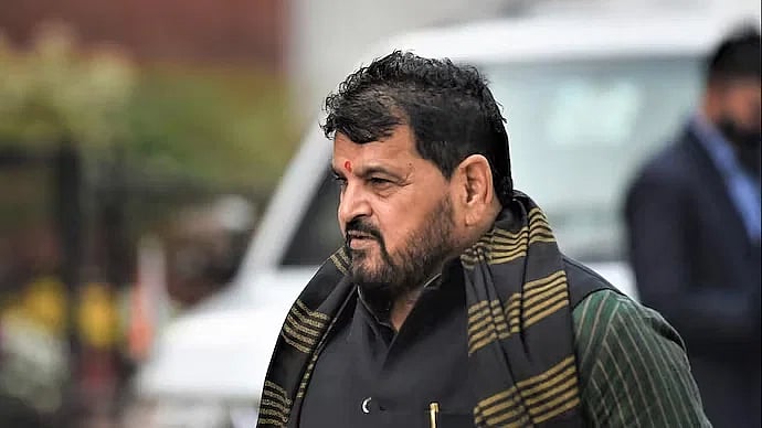 <div class="paragraphs"><p>Sidelined WFI chief and BJP MP Brij Bhushan Sharan Singh</p></div>