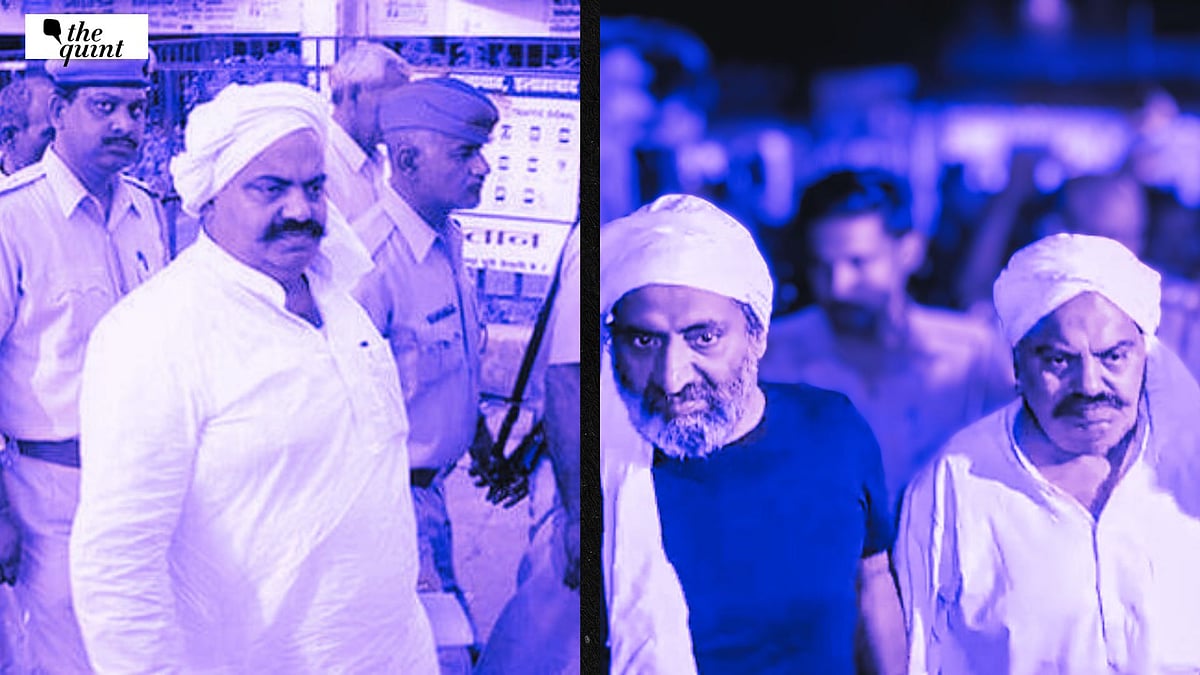 <div class="paragraphs"><p>File photo of Atiq Ahmed; an image of him and his brother Ashraf moments before their murder.</p></div>