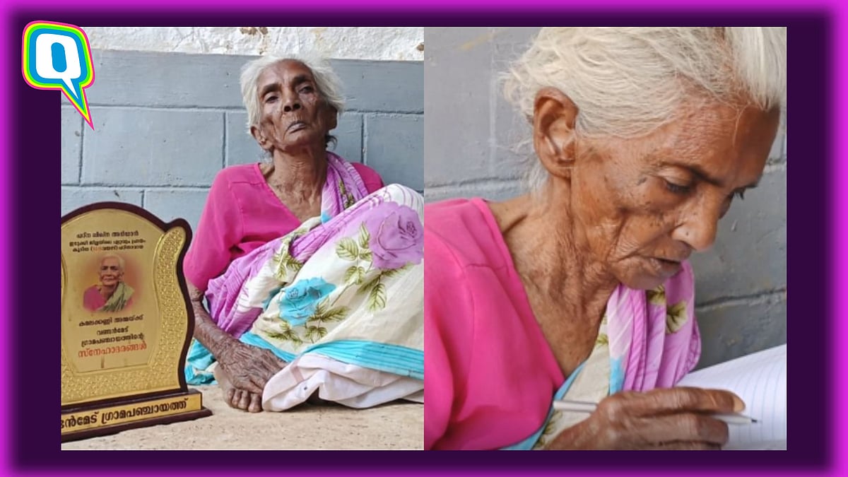 <div class="paragraphs"><p>108-year-old Kamalakanni tops Kerala literacy exam. </p></div>